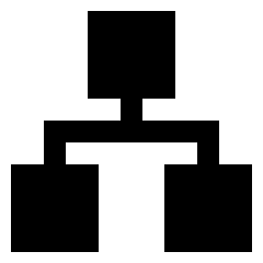 Hierarchy 5 Icon from Sharp Solid Set