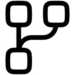 Hierarchy 6 Icon from Plump Line Set