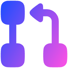 Hierarchy 7 Icon from Plump Gradient Set