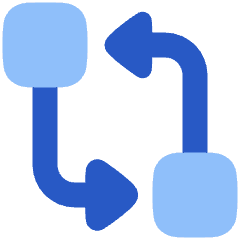 Hierarchy 8 Icon from Plump Flat Set