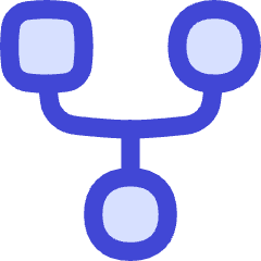 Hierarchy Family History Tree Icon from Flex Duo Set