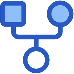 Hierarchy Family History Tree Icon from Plump Duo Set