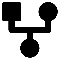 Hierarchy Family History Tree Icon from Core Solid Set