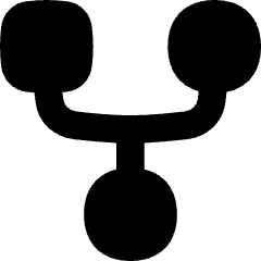 Hierarchy Family History Tree Icon from Flex Solid Set