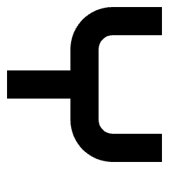 Hierarchy Line 1 Icon from Sharp Solid Set