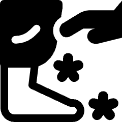 Guru Purnima Hand Icon from Ultimate Bold Set