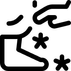 Guru Purnima Hand Icon from Ultimate Regular Set
