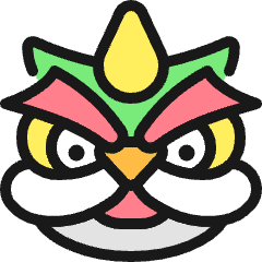History Chinese Dragon Icon from Ultimate Colors Set