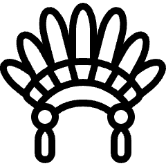 History Indian Feather Icon from Ultimate Light Set