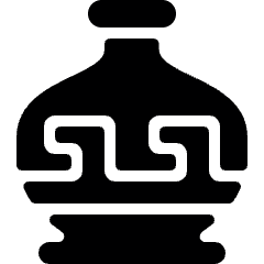 History Vase Icon from Ultimate Bold Set