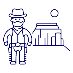 Cowboy Colorado 1 Illustration from UX Line Set