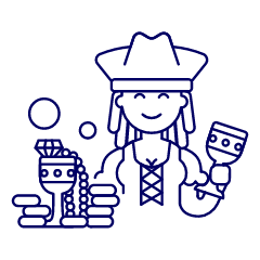 Pirate Treasure 2 Illustration from UX Line Set