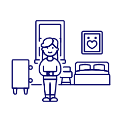Bedroom Stlye 1 Illustration from UX Line Set