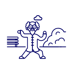 Martial Art 2 5 Illustration from UX Line Set