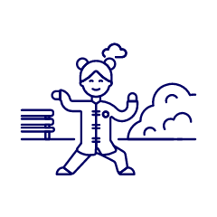 Martial Art 2 6 Illustration from UX Line Set