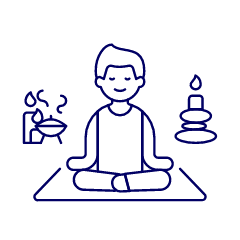 Meditation 1 1 Illustration from UX Line Set