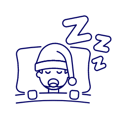 Sleeping 1 Illustration from UX Line Set