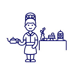 Tea Time 2 1 Illustration from UX Line Set