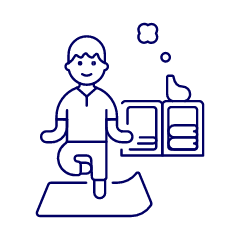 Yoga 1 1 Illustration from UX Line Set
