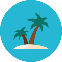 Beach 2 Icon from Kameleon Colors Set