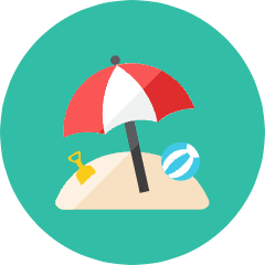 Beach 3 Icon from Kameleon Colors Set