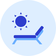 Beach Chair Icon from Kameleon Duo Set