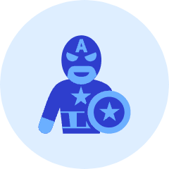 Captain America Icon from Kameleon Duo Set