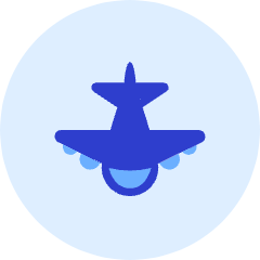 Plane Icon from Kameleon Duo Set