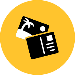 Postcard Icon from Kameleon Pop Set