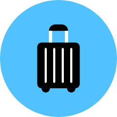 Suitcase Icon from Kameleon Pop Set