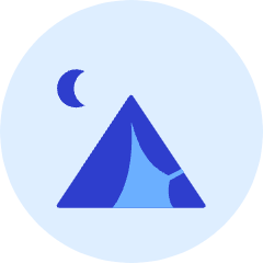 Tent Icon from Kameleon Duo Set