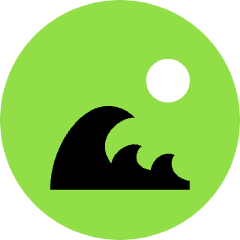 Wave Icon from Kameleon Pop Set