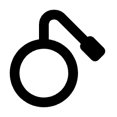 Chromecast 2 Icon from Rounded Line - Streamline Material Set