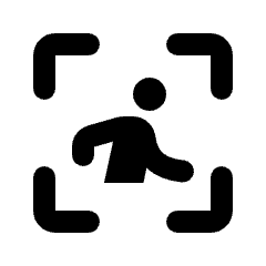 Detection And Zone Fill Icon from Rounded Fill - Material Pro Set