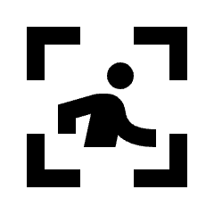 Detection And Zone Fill Icon from Sharp Fill - Material Pro Set