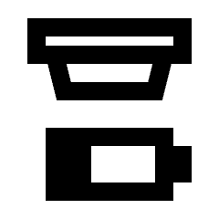 Detector Battery Icon from Sharp Line - Streamline Material Set