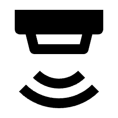Detector Fill Icon from Outlined Fill - Streamline Material Set