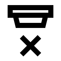 Detector Offline Icon from Sharp Line - Streamline Material Set