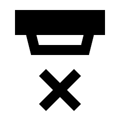 Detector Offline Fill Icon from Sharp Fill - Material Pro Set