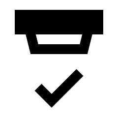 Detector Status Fill Icon from Sharp Fill - Streamline Material Set