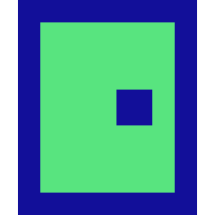 Door Icon from Sharp Pop Set