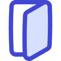 Door Open House Entrance Access Icon from Flex Duo Set