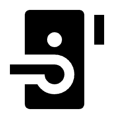Door Sensor Fill Icon from Outlined Fill - Streamline Material Set