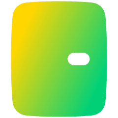 Door Icon from Plump Gradient Set
