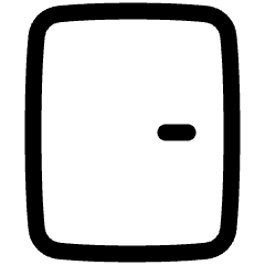 Door Icon from Plump Line Set