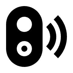 Doorbell Chime Fill Icon from Sharp Fill - Streamline Material Set