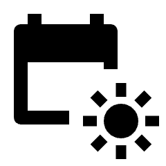 Early On Fill Icon from Outlined Fill - Streamline Material Set