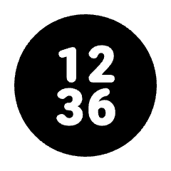 Farsight Digital Fill Icon from Rounded Fill - Streamline Material Set