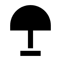 Floor Lamp Alt Fill Icon from Sharp Fill - Material Pro Set