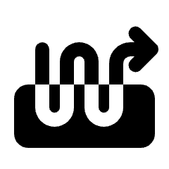 Heat Pump Balance Fill Icon from Rounded Fill - Streamline Material Set